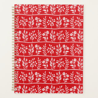Agenda Rapsódia Botânica Silhueta Floral Bonita Botânica