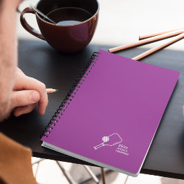 Agenda Raspberry Purple Pickleball Semanal Pessoal