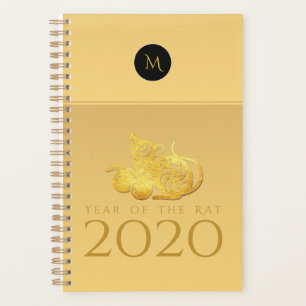 Agenda Rat Year 2020 fruta Elegant Monogramas S Planner