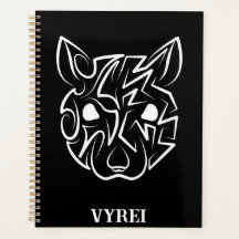 Rato Tribal Negro e Branco