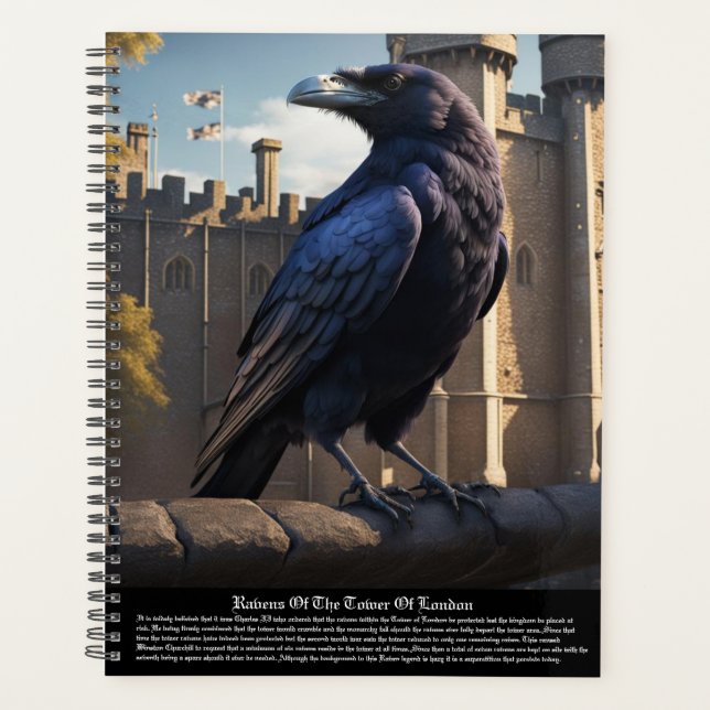Agenda Raven Tower Of London Calendar (Frente)