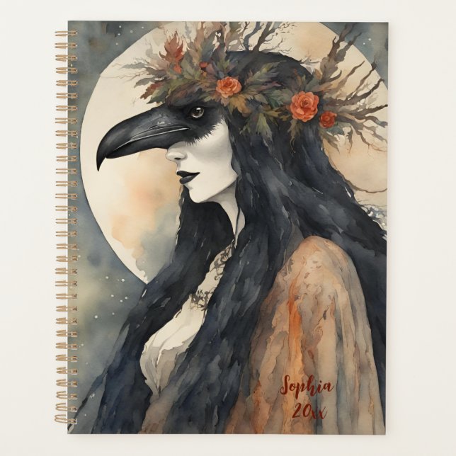 Agenda Raven Witch (Frente)