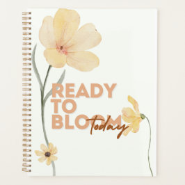 Agenda Ready to Bloom Planner