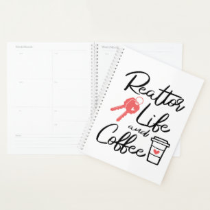 Agenda Realetor de Cota do Agente Imobiliário do Café   