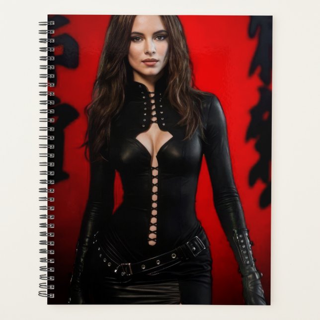 Agenda Red Black planner (Frente)