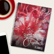 Red Floral Personalizado