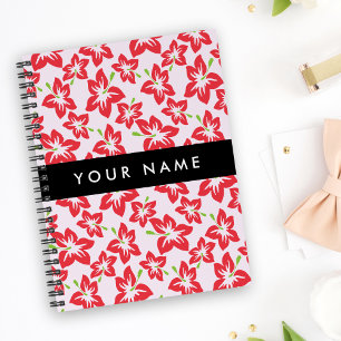 Agenda Red Hibiscus, Flores Vermelhas, Seu Nome