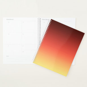 Agenda Red Ombre
