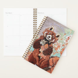 Agenda Red Panada Crystaline Vibes Art