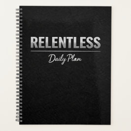Agenda Relentless Daily Plan Planner