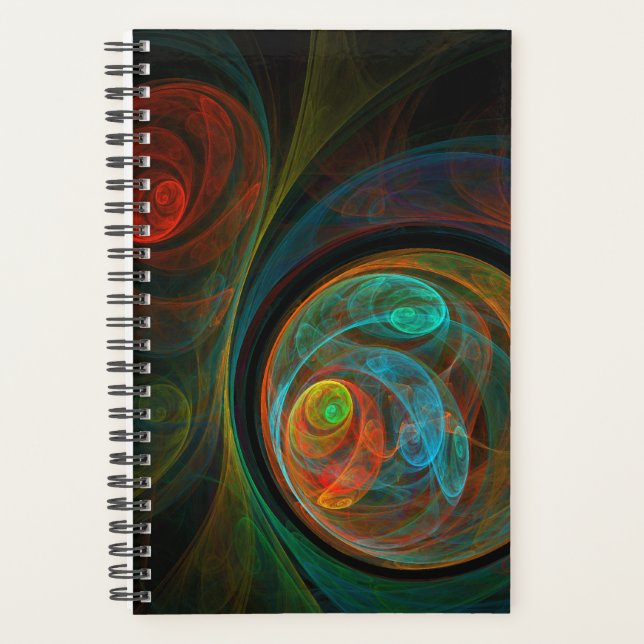 Agenda Renascer Abstrato Art (Frente)