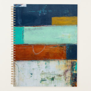 Agenda Retângulos abstrato