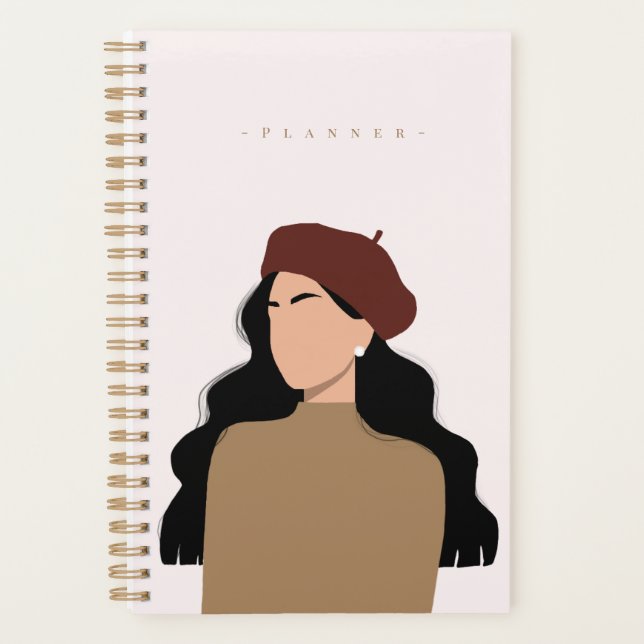 Agenda Retrato 1 Planner (Frente)