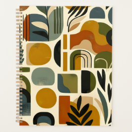 Agenda Retro Botanica Geometrica