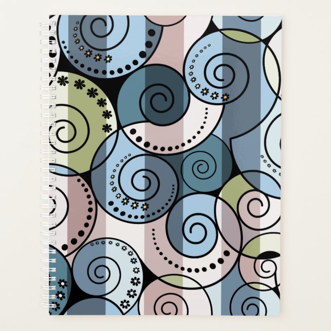 Agenda Retro, espiral (Frente)