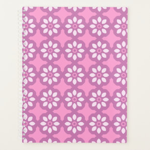 Agenda Retro Flor de Rosa