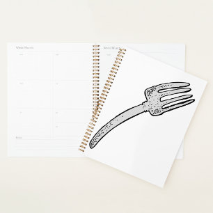 Agenda Retrócultaria Rustic Vintage Fork