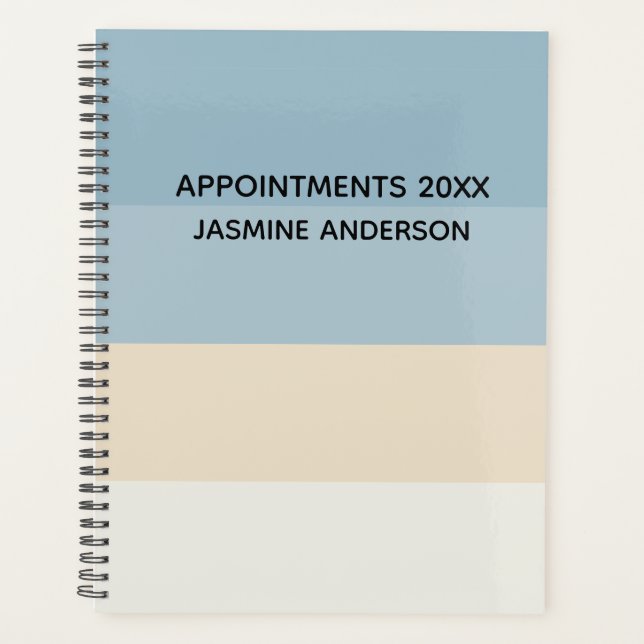 Agenda Retrorização Moderna Chic 2024 Semanal Mensal (Frente)