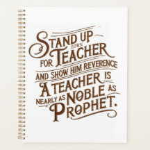 reverência e honra para o Professor