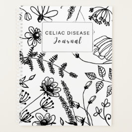 Agenda Revista Mensal da Doença Celíaca - Preto e Branco