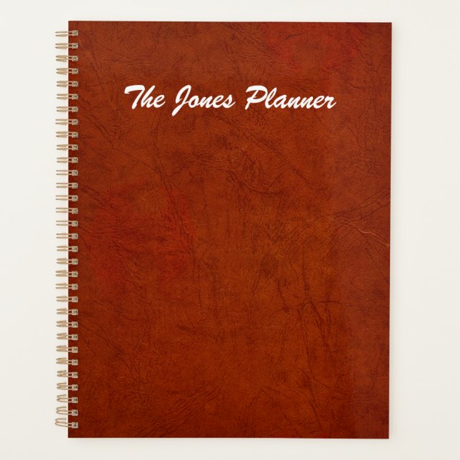 Agenda Rich Red Abstrato Texted Background (Frente)