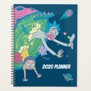 Agenda RICK E MORTY™ Abandonamento Do Portal Infectad