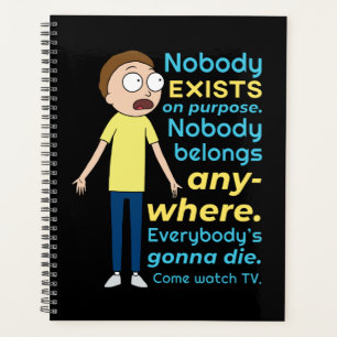 Agenda RICK E MORTY™   Não Existe Ninguém Para Fins