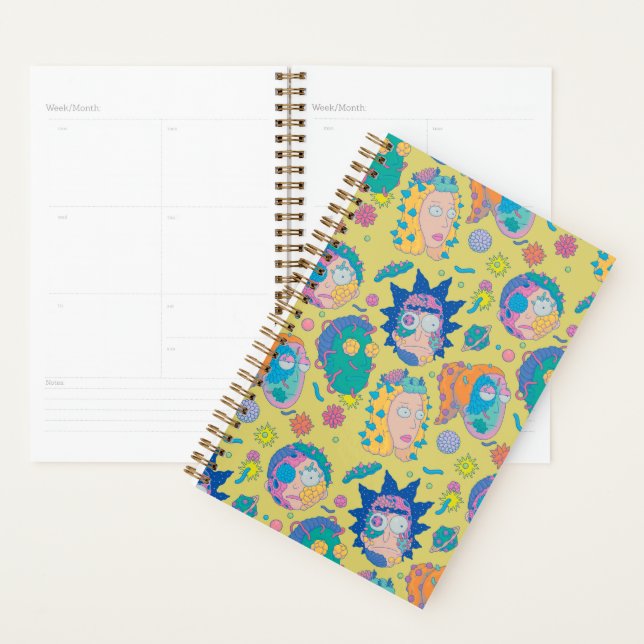 Agenda RICK E MORTY™ | Padrão da família Smith infectada (Exibição)