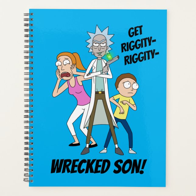 Agenda RICK E MORTY™ | Rick, Morty e Verão (Frente)