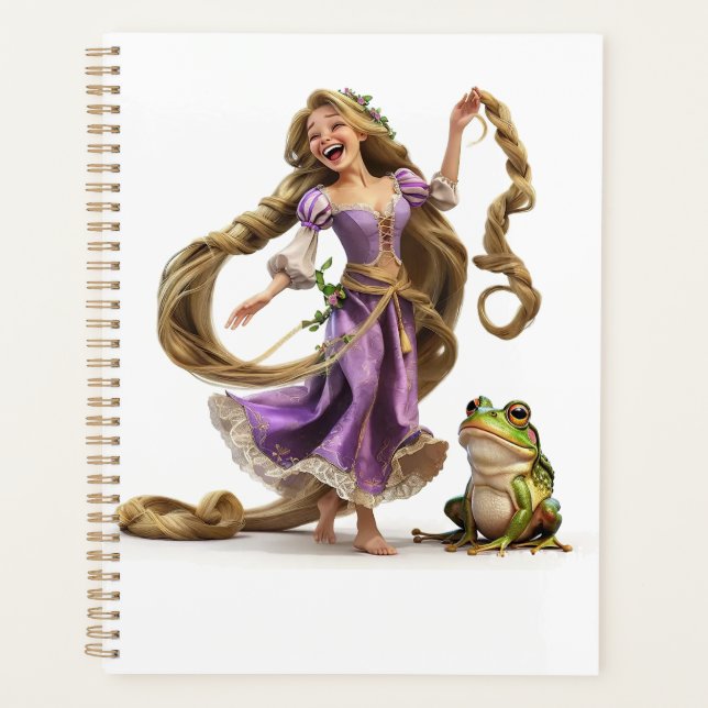 Agenda Rindo de Rapunzel (Frente)