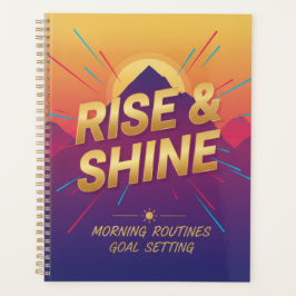 Agenda Rise & Shine Planner