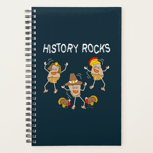 Agenda Rochas da História (Frente)