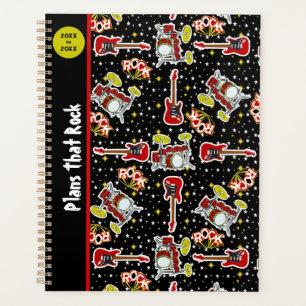 Agenda Rock Star Tee Spirit Drs Define Guitars Red Black