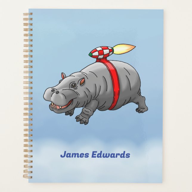 Agenda Rocket Hippo (Frente)