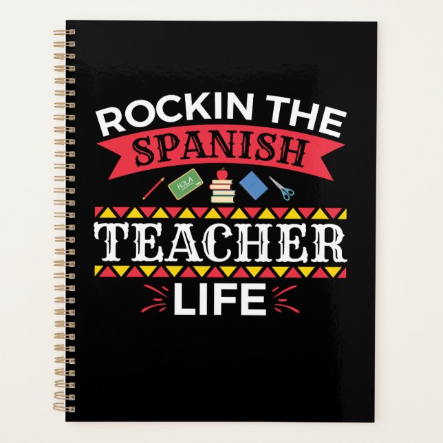 Agenda Rockin the Spain Teacher Life (Frente)