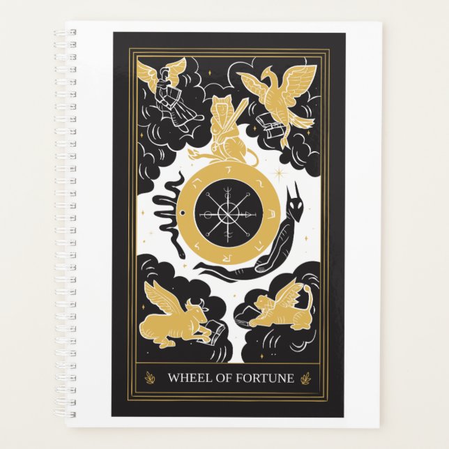 Agenda Roda da Fortuna 12 Meses (Frente)