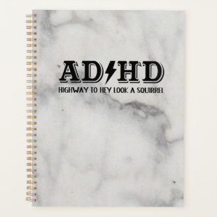 Agenda Rodovia AD/HD para...Olhe um Pista de Esquilo