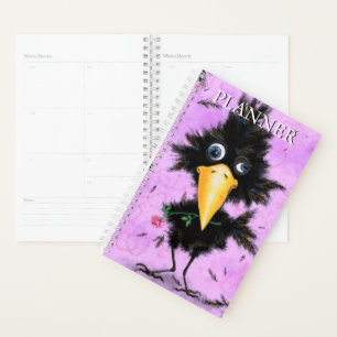 Agenda Romanichel Bird Planner Engraçado