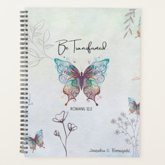 Agenda Romans 12:2 Be Transformed Weekly/Monthly Planner