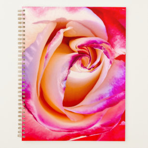 Agenda Rosa Bloom Spiral Planner