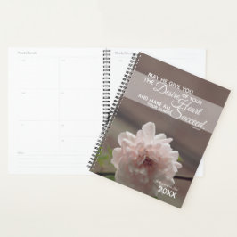 Agenda Rosa Christian Planner - Salmos 20
