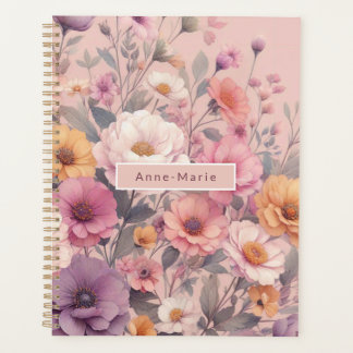Agenda Rosa cor-de-rosa-rosa, na moda, elegante