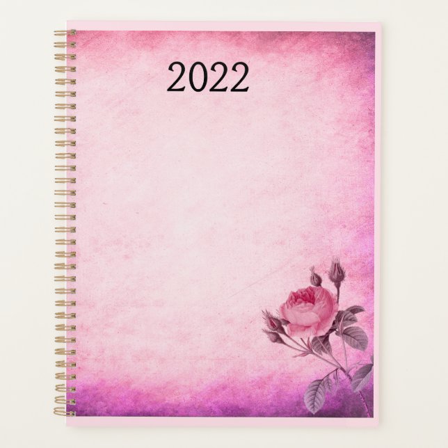 Agenda Rosa dia de os namorados (Frente)