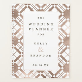 Agenda Rosa Dourado e qualquer casamento Russo com a Colo