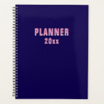 Agenda rosa marinho<br><div class="desc">Planejador rosa marinho.</div>
