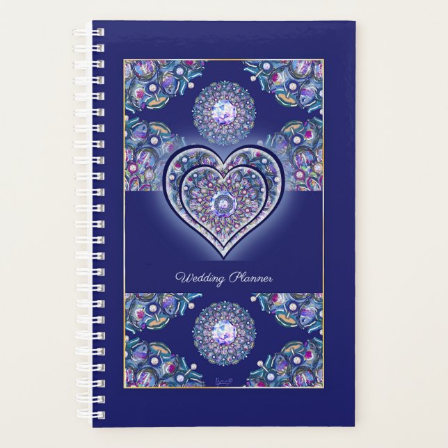 Agenda Rosace Azul (Frente)