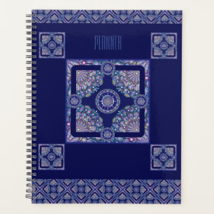 Agenda Rosace Azul