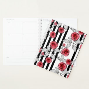 Agenda Rosas de Aquarela