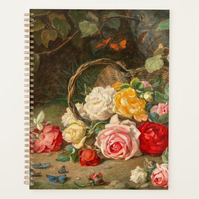 Agenda Rosas em uma cesta - Josef Neugebauer (Frente)