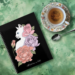 Agenda Rosas rosa-Lavanda de pêssego brancas